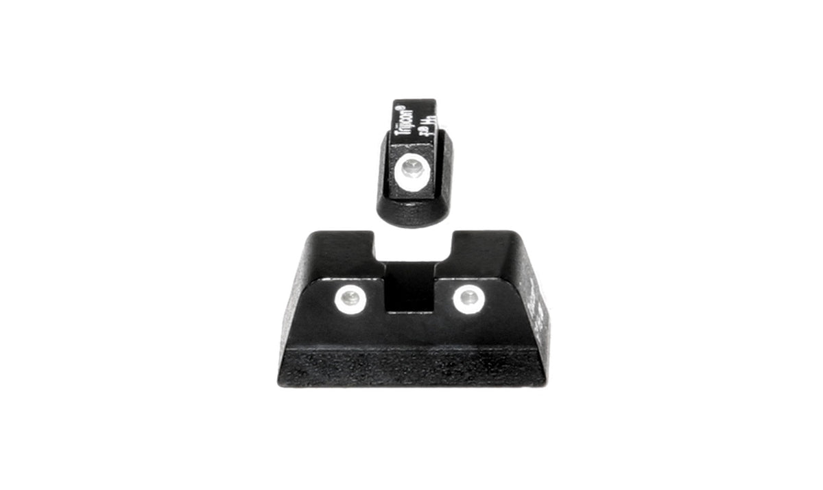 Trijicon Bright & Tough sikteset med gröna tritiumlampor och vita konturer för CZ75 – bild 3