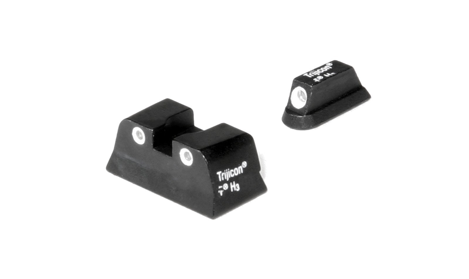 Trijicon Bright & Tough sikteset med gröna tritiumlampor och vita konturer för CZ75