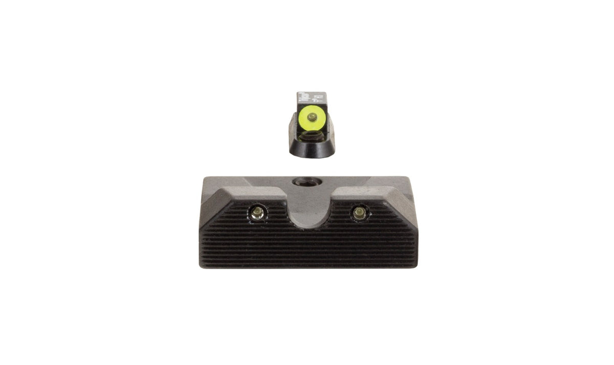 Trijicon HD nattsikteset med gul frontkontur och grönt tritium för CZ P-10 – bild 4