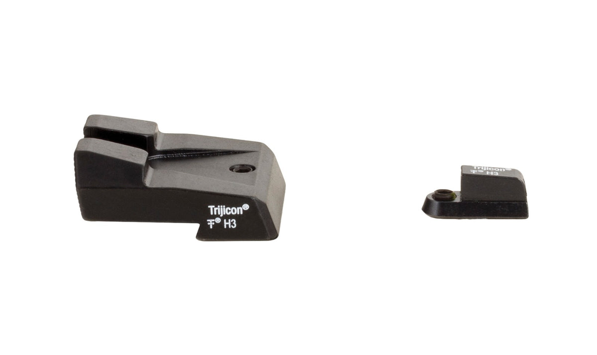 Trijicon HD nattsikteset med gul frontkontur och grönt tritium för CZ P-10 – bild 2