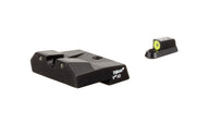 Trijicon HD nattsikteset med gul frontkontur och grönt tritium för CZ P-10