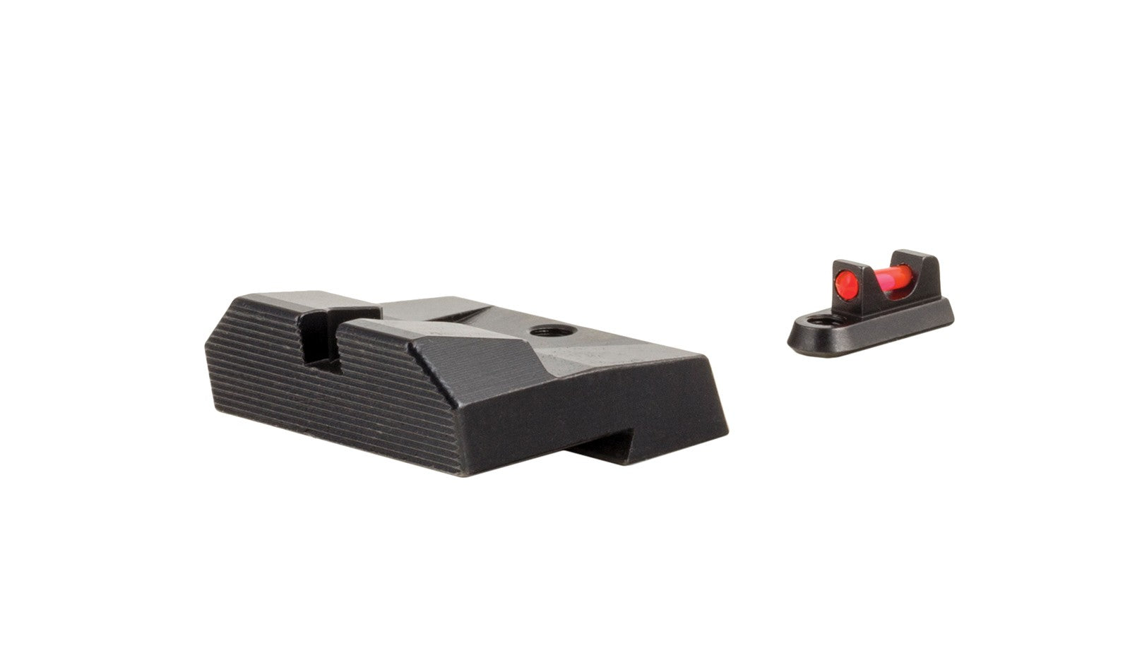 Trijicon Fiber Sights för CZ P-10 med röd fiberfront och svart baksikte