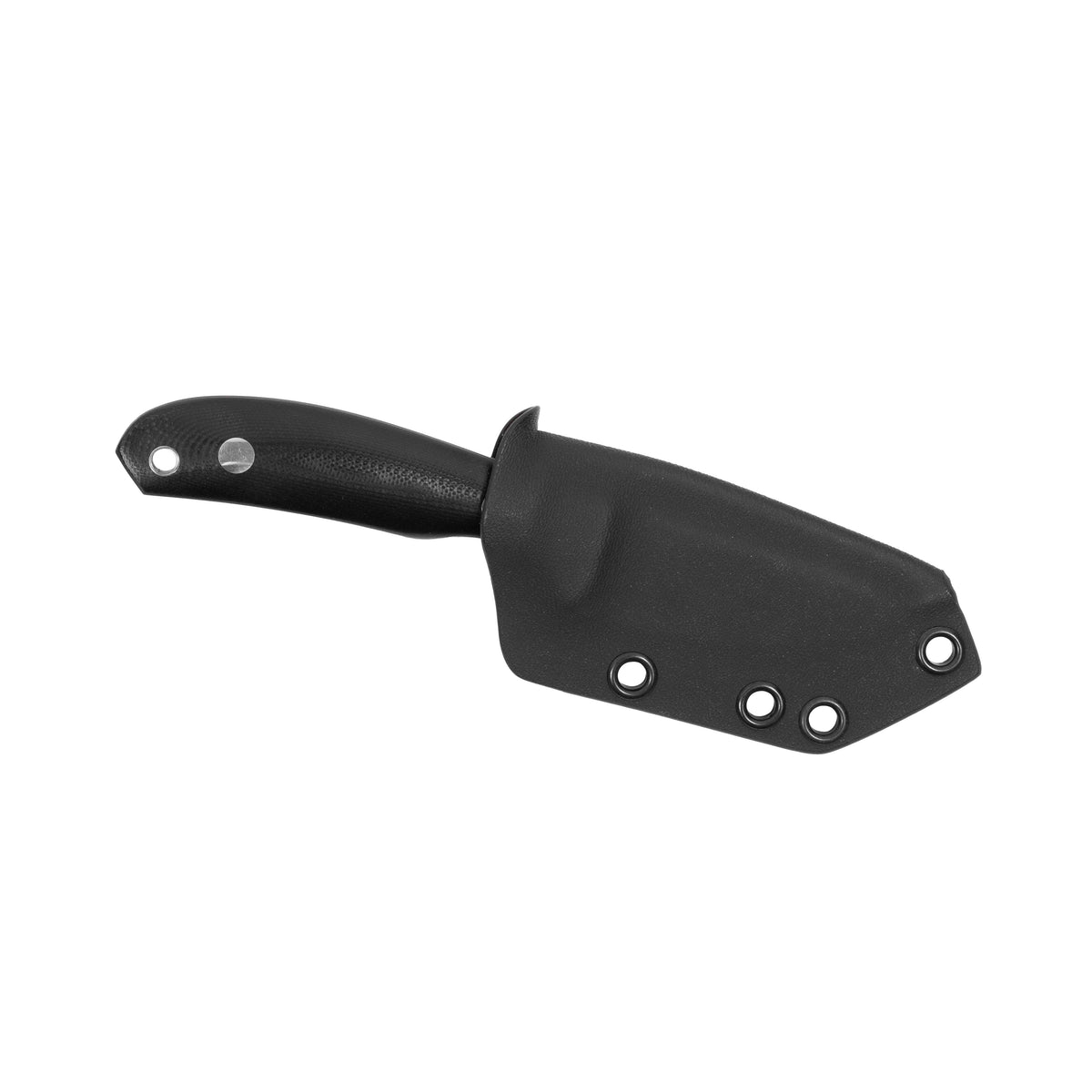 Casström Safari Mini Hunter kniv Svart G10, slida i Kydex – bild 2