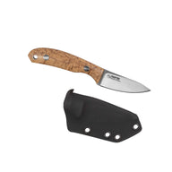 Casström Safari Mini Hunter kniv Stabiliserad masurbjörk, slida i Kydex