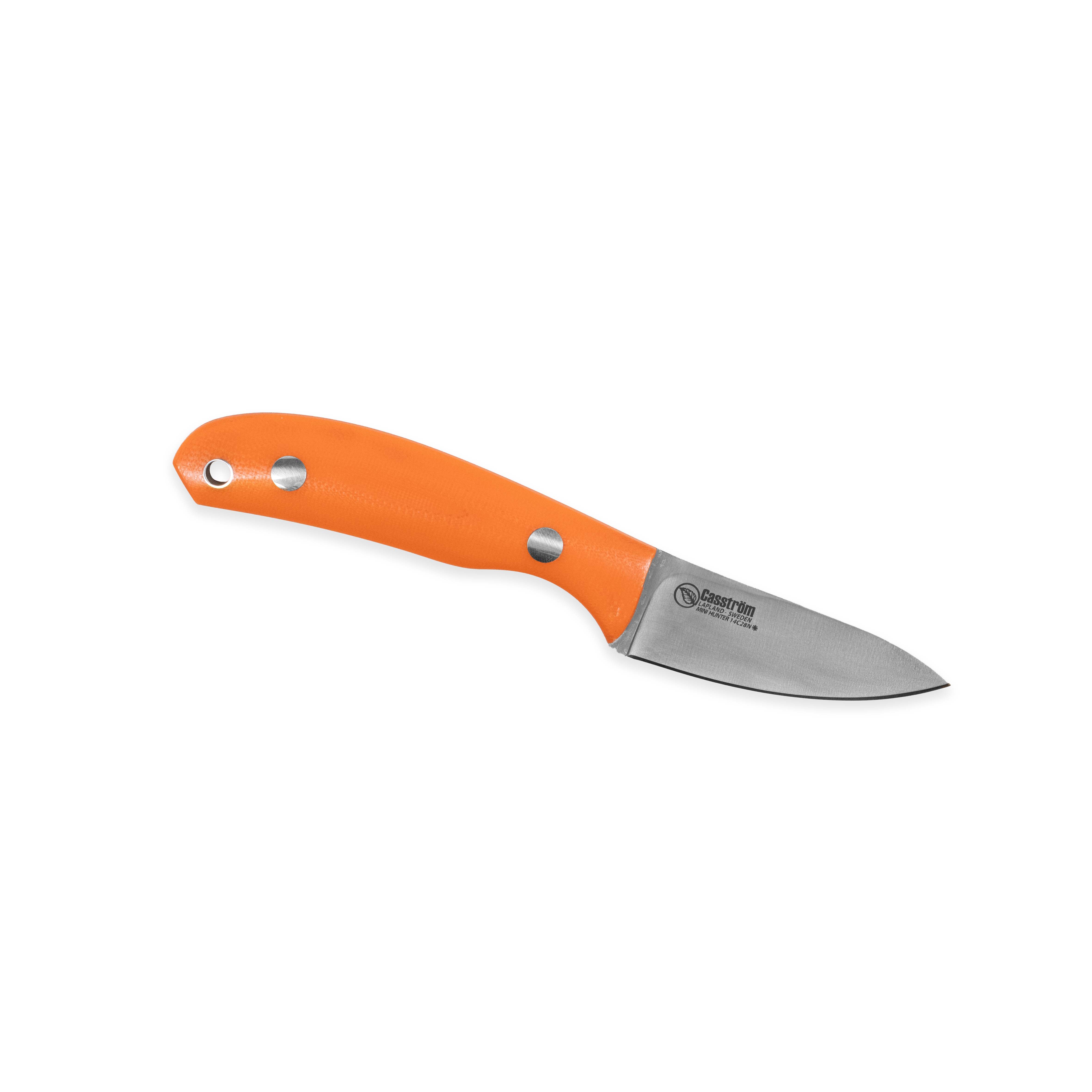 Casström Safari Mini Hunter kniv Orange G10, slida i Kydex – bild 2