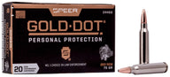 Speer - 223 Rem - Gold Dot Personal Protection - 75 gr - 20/Box