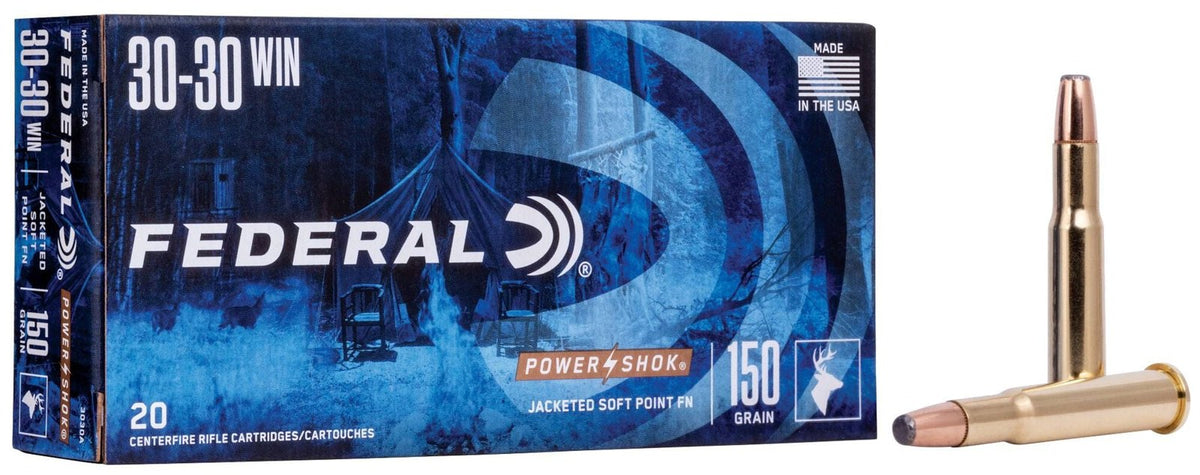 Federal - 30-30 Win - Power-Shok - 150 gr - Jacketed SP - 20/Box