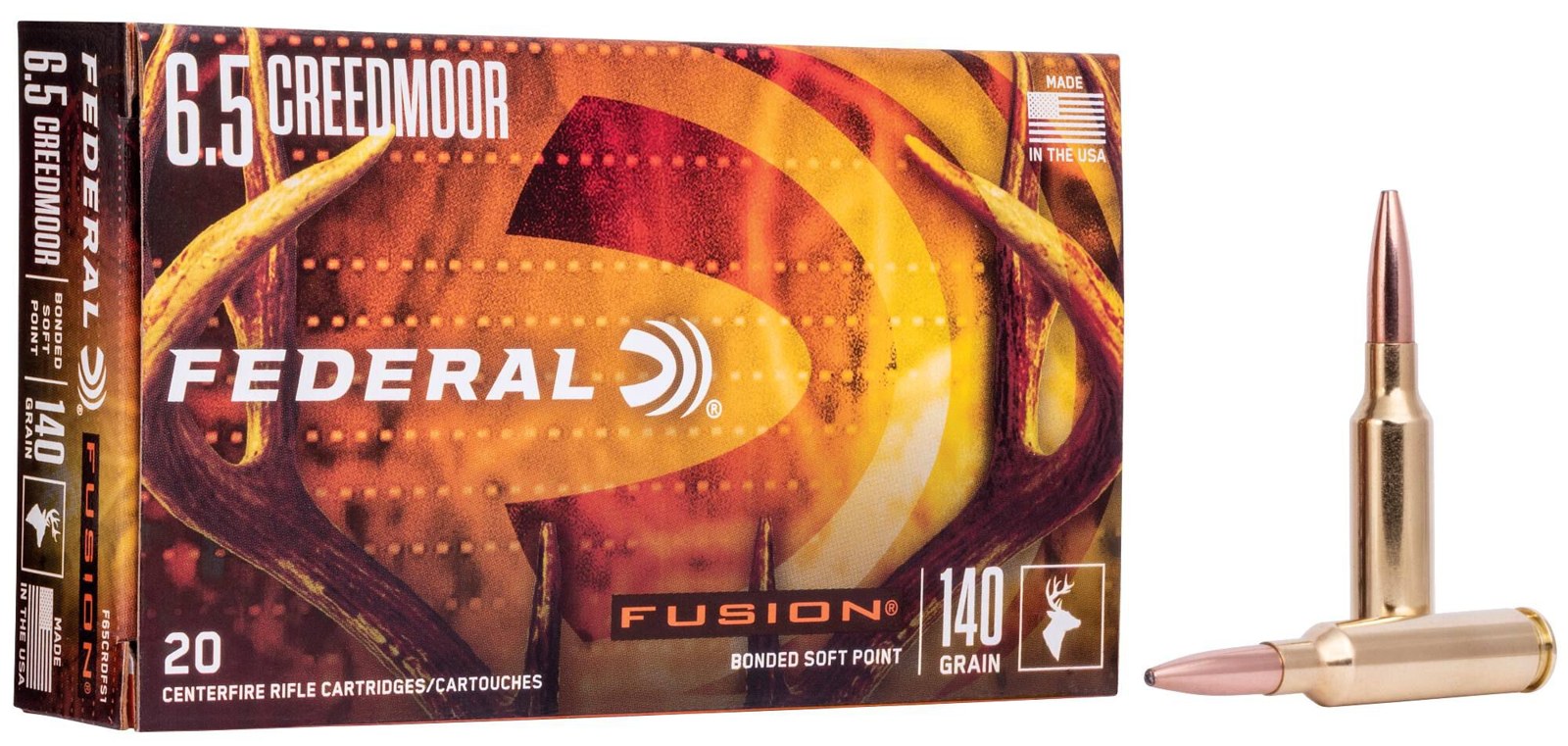 Federal - 6.5 Creedmoor - Fusion - 140 gr - 20/Box