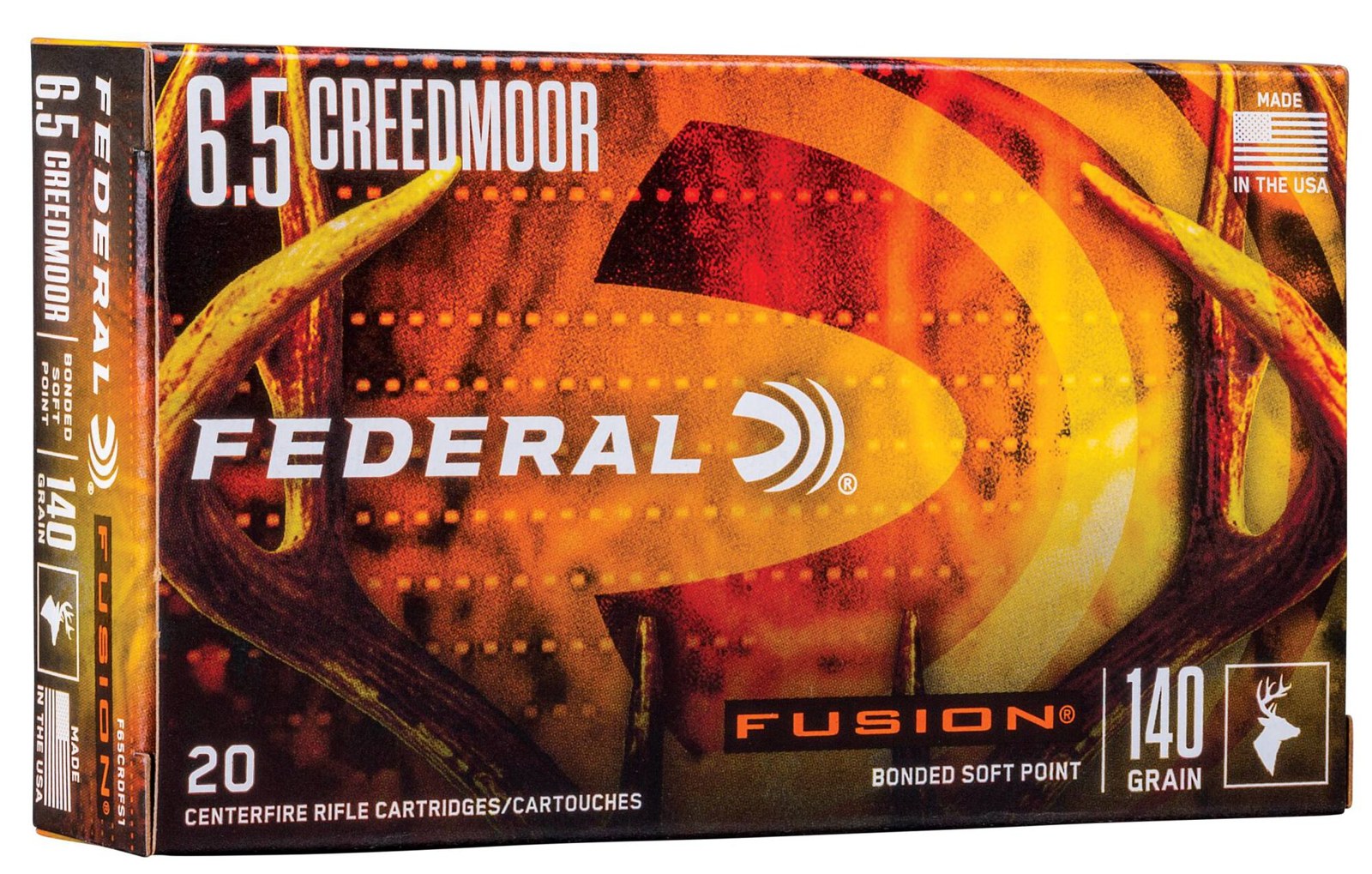 Federal - 6.5 Creedmoor - Fusion - 140 gr - 20/Box