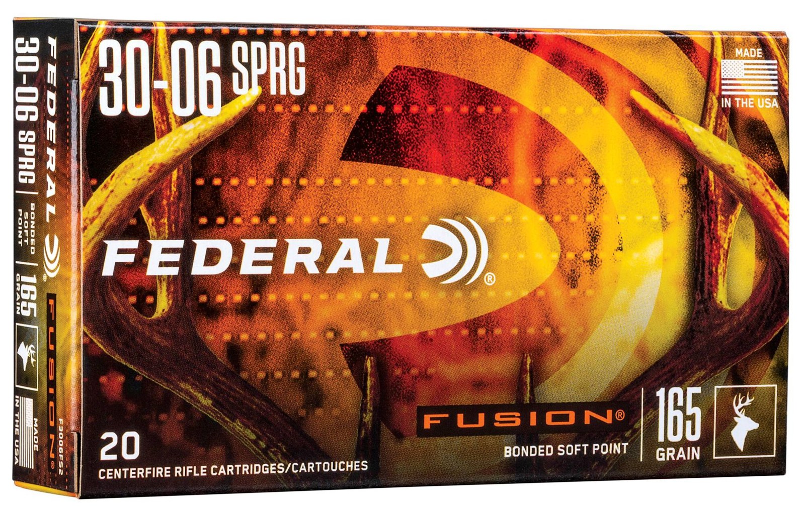 Federal - 30-06 Sprg - Fusion - 165 gr - 20/Box