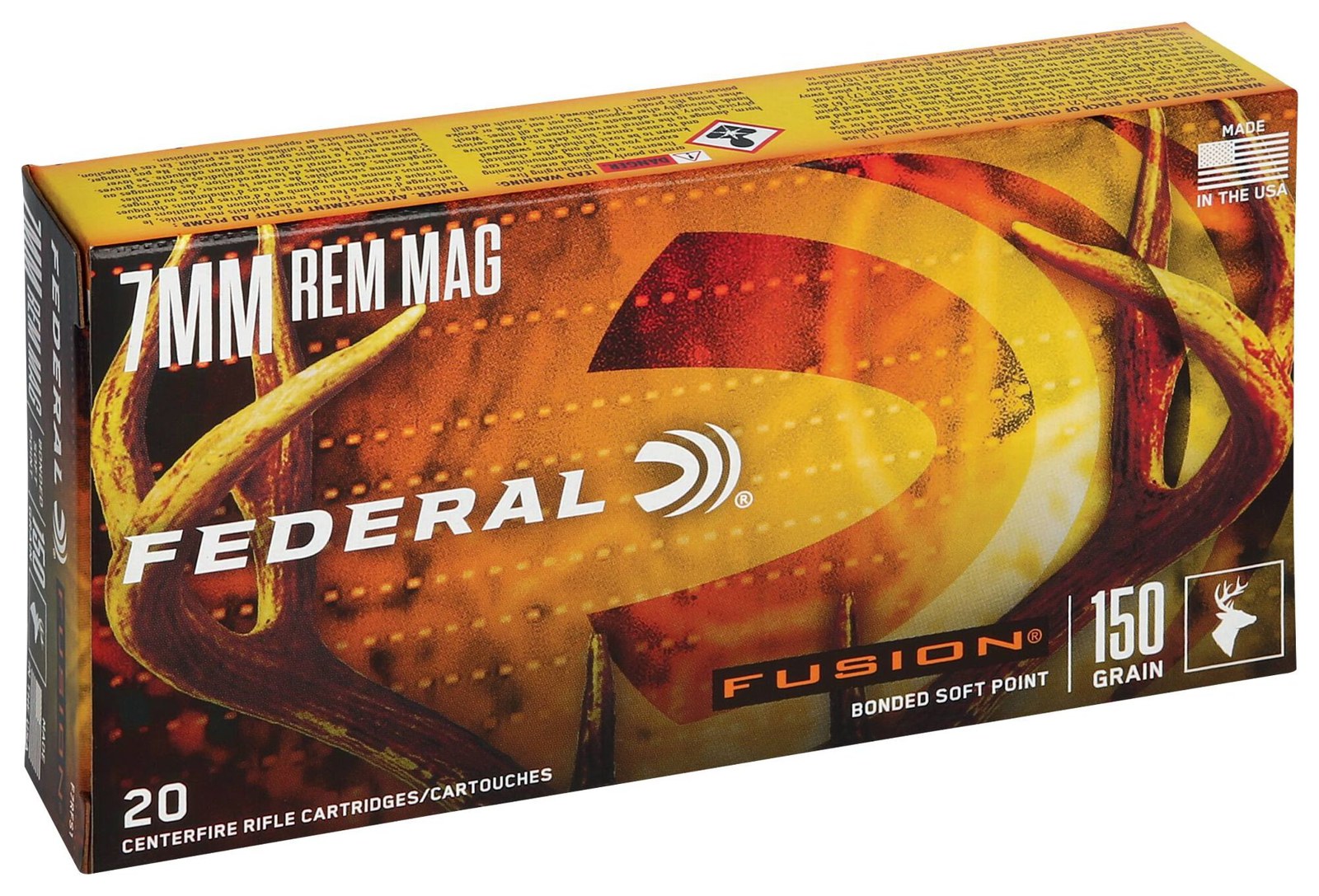 Federal - 7mm Rem Mag - Fusion - 150 gr - 20/Box