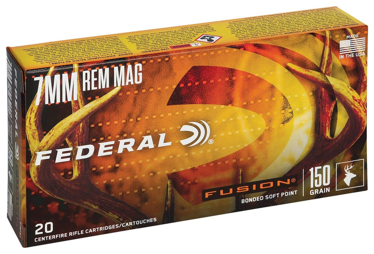Federal - 7mm Rem Mag - Fusion - 150 gr - 20/Box