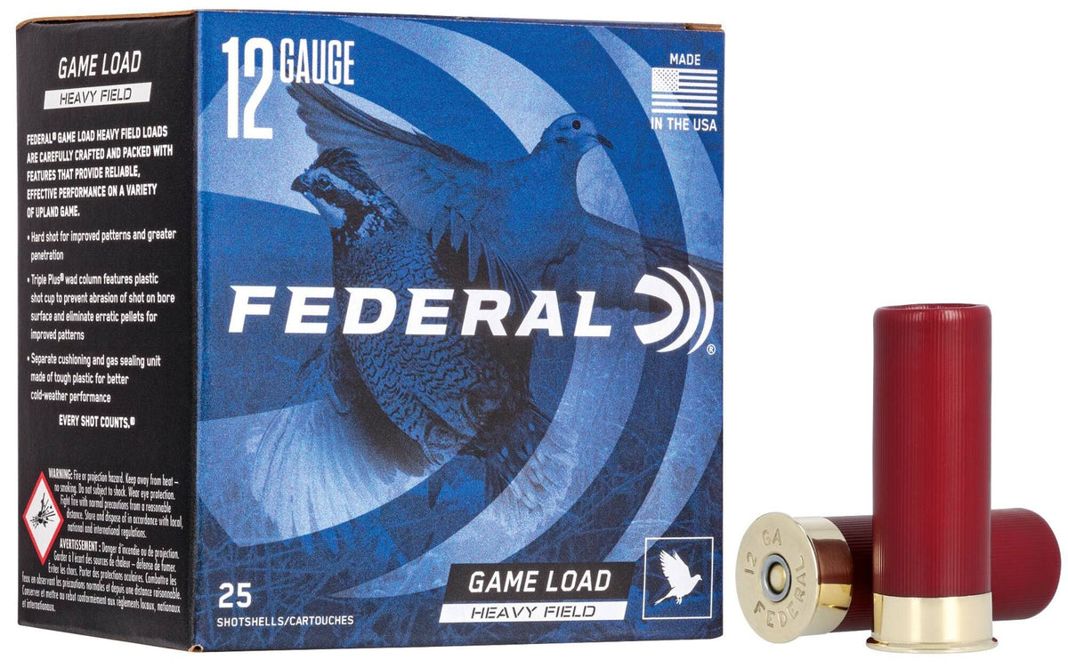 Federal - 12/70 - Game Load Upland HF Lead - 32 g - No 6 - 25/Box