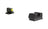 Trijicon HD XR nattsikteset med gul frontkontur och grönt tritium för FNX-45 och FNP-45 – bild 3