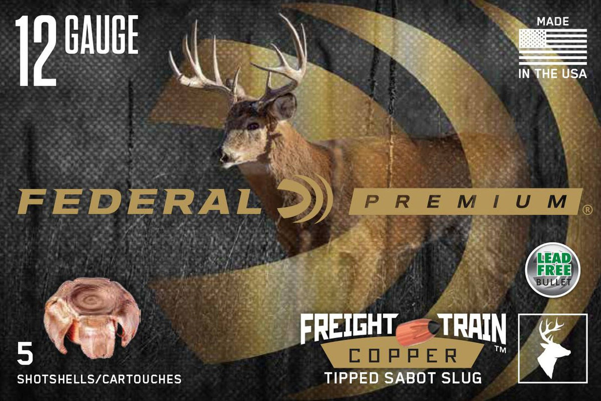 Federal - 12/70 - Trophy Copper Sabot Slug - 300 gr - 5/Box