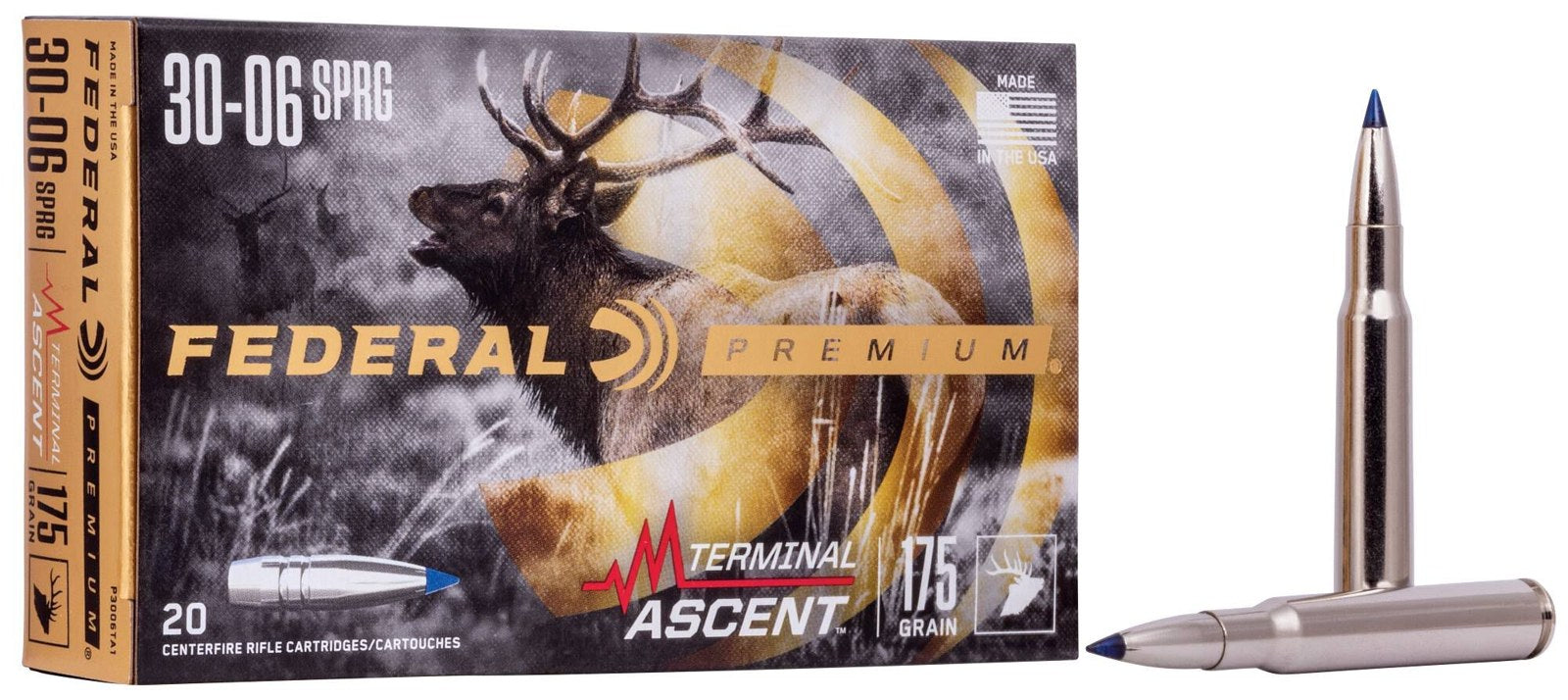 Federal - 30-06 Sprg - 175 gr - Terminal Ascent - 20/Box