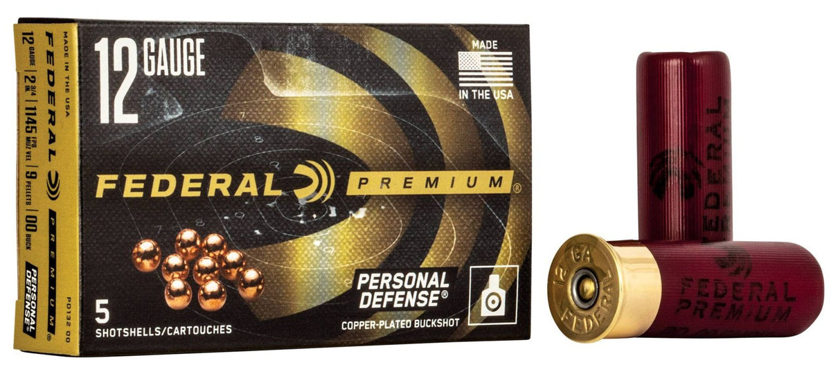 Federal - 12/70 - Premium Personal Defense - 9 Pellets - 5/Box