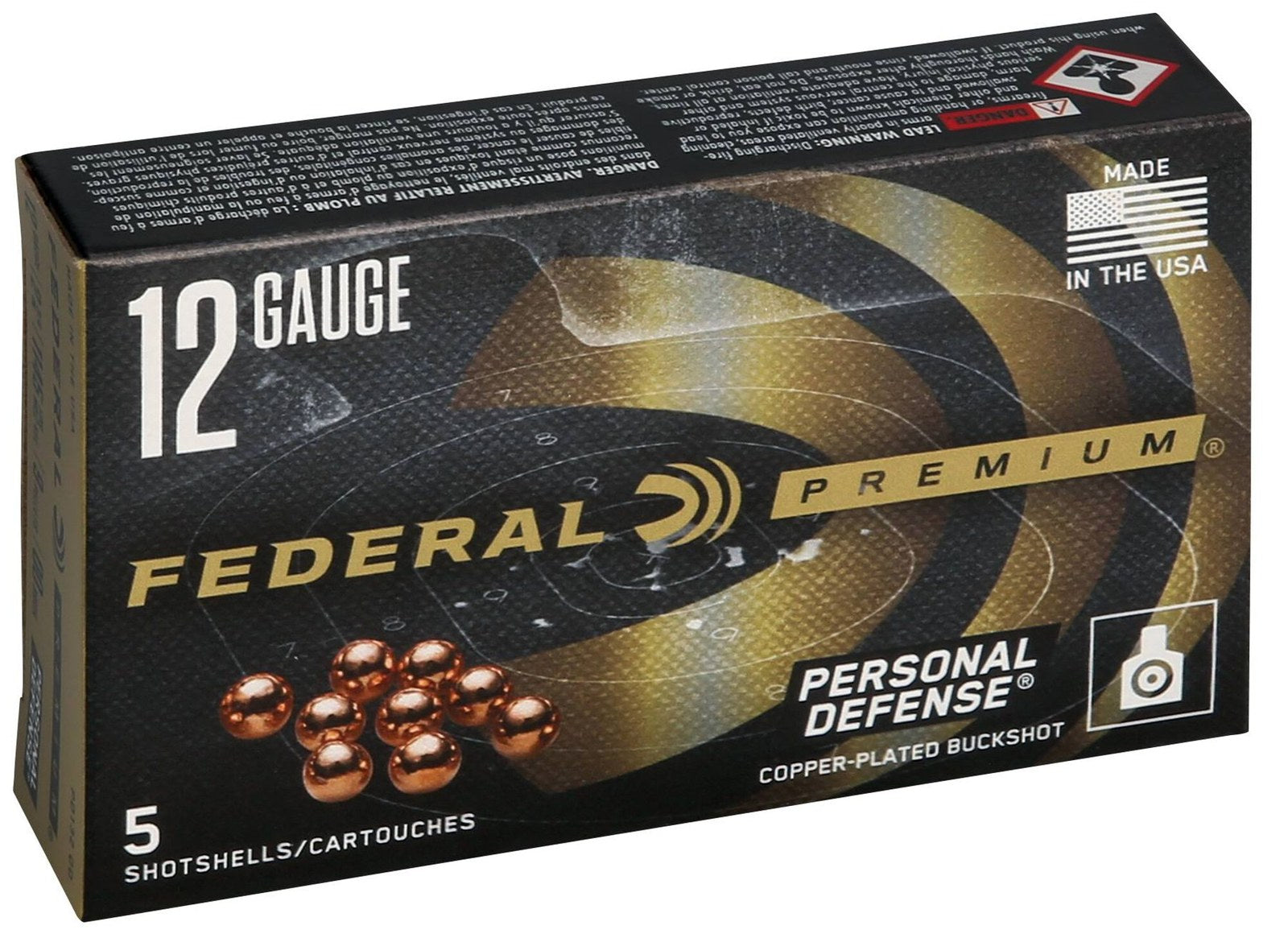 Federal - 12/70 - Premium Personal Defense - 9 Pellets - 5/Box