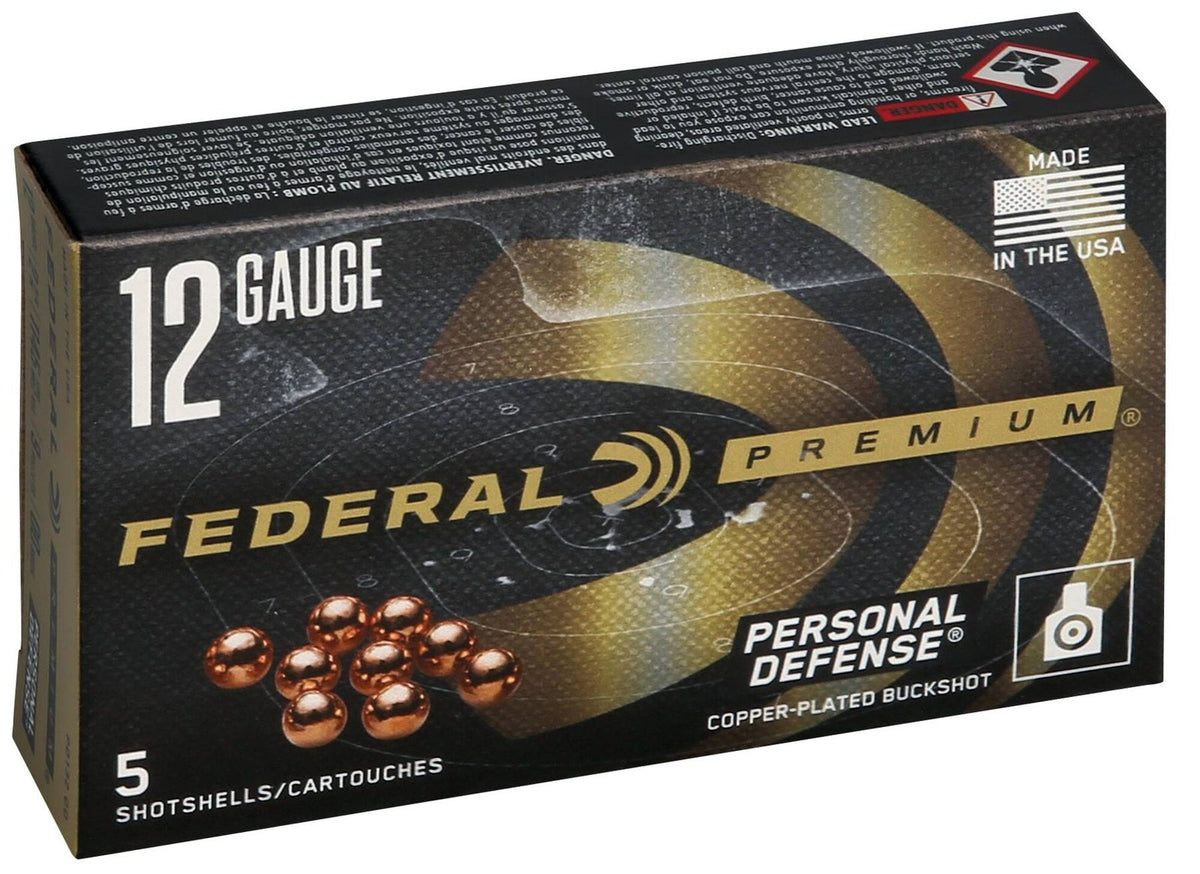 Federal - 12/70 - Premium Personal Defense - 9 Pellets - 5/Box