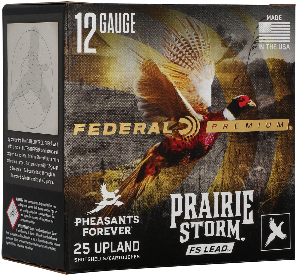 Federal - 12/70 - Prairie Storm FS Lead - 35 g - No 4 - 25/Box