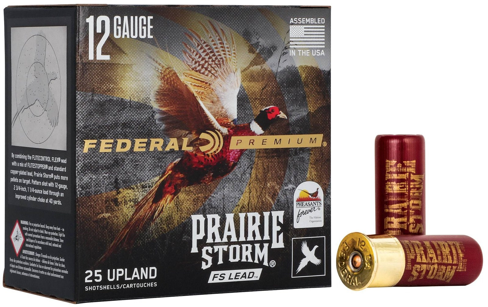 Federal - 12/70 - Prairie Storm FS Lead - 35 g - No 5 - 25/Box