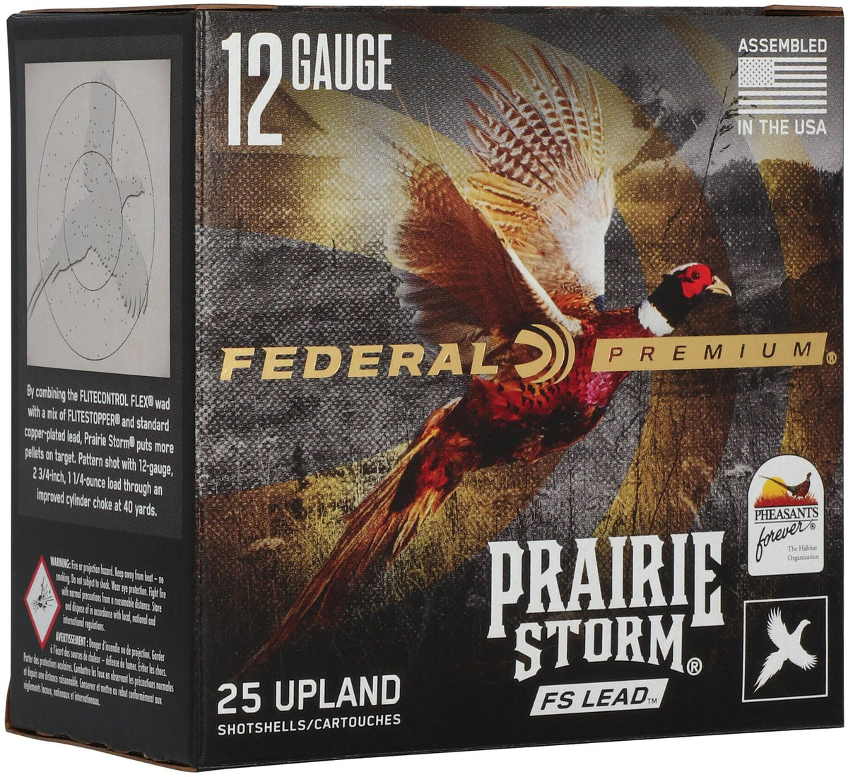 Federal - 12/70 - Prairie Storm FS Lead - 35 g - No 5 - 25/Box