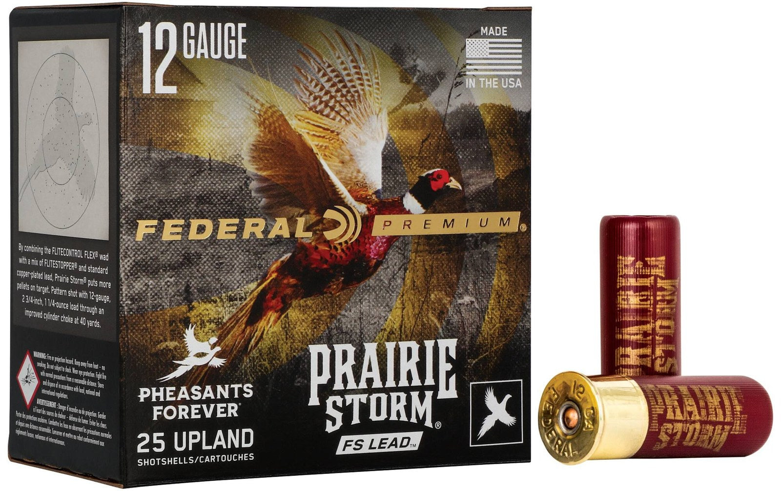 Federal - 12/70 - Prairie Storm FS Lead - 35 g - No 6 - 25/Box