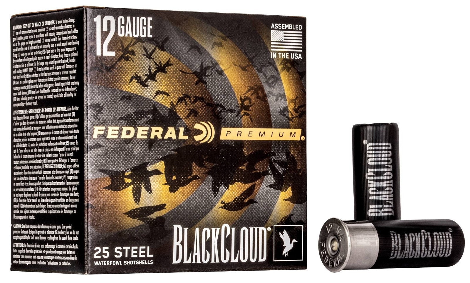 Federal - 12/70 - Black Cloud FS Steel - 32 g - No 4 - 25/Box