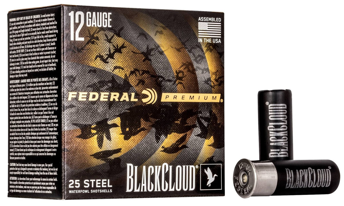 Federal - 12/70 - Black Cloud FS Steel - 32 g - No 4 - 25/Box