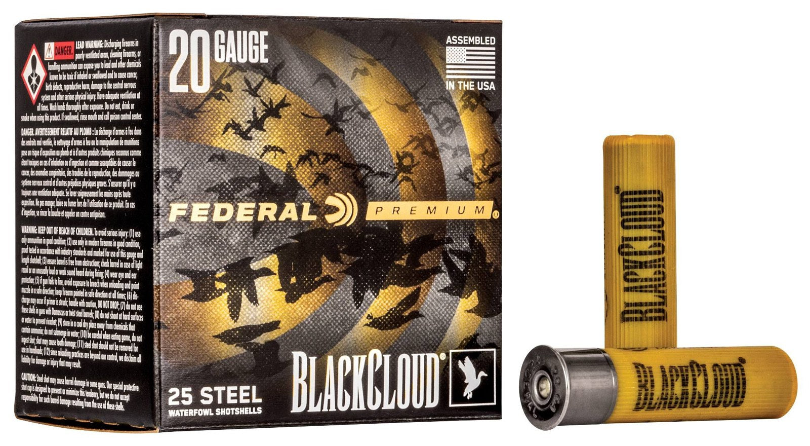 Federal - 20/76 - Black Cloud FS Steel - 28 g - No 2 - 25/Box