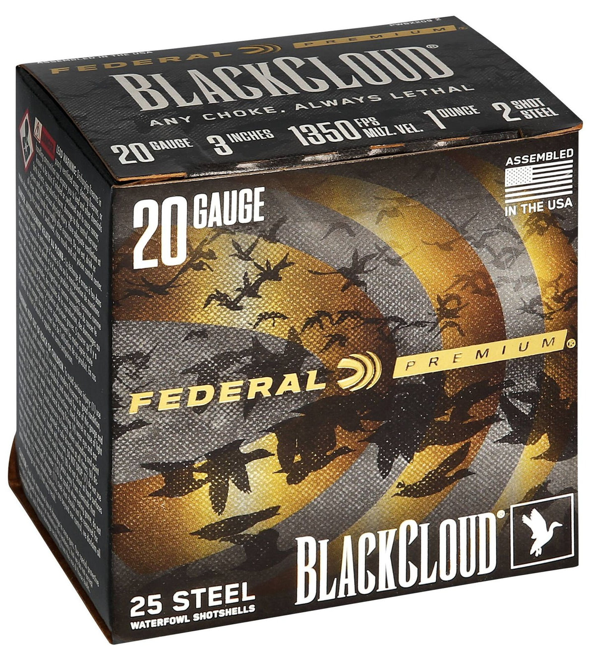 Federal - 20/76 - Black Cloud FS Steel - 28 g - No 2 - 25/Box