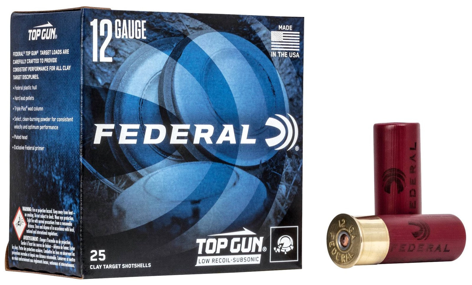 Federal - 12/70 - Top Gun Lead Subsonic - 32 g - No 7.5 - 25/Box