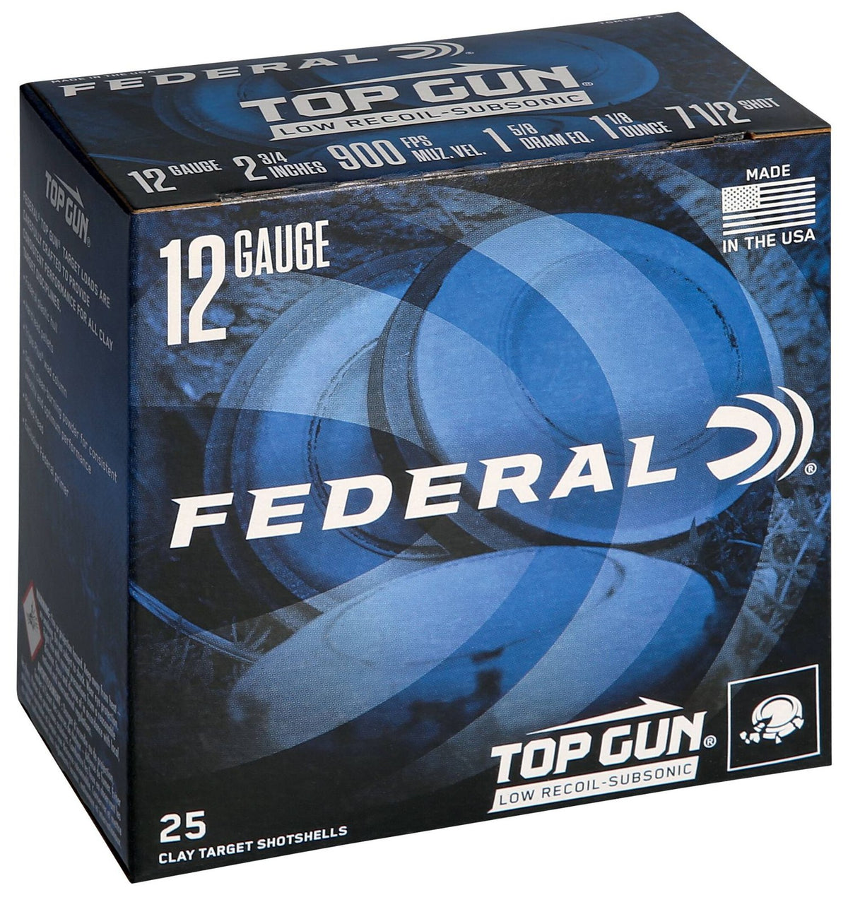 Federal - 12/70 - Top Gun Lead Subsonic - 32 g - No 7.5 - 25/Box