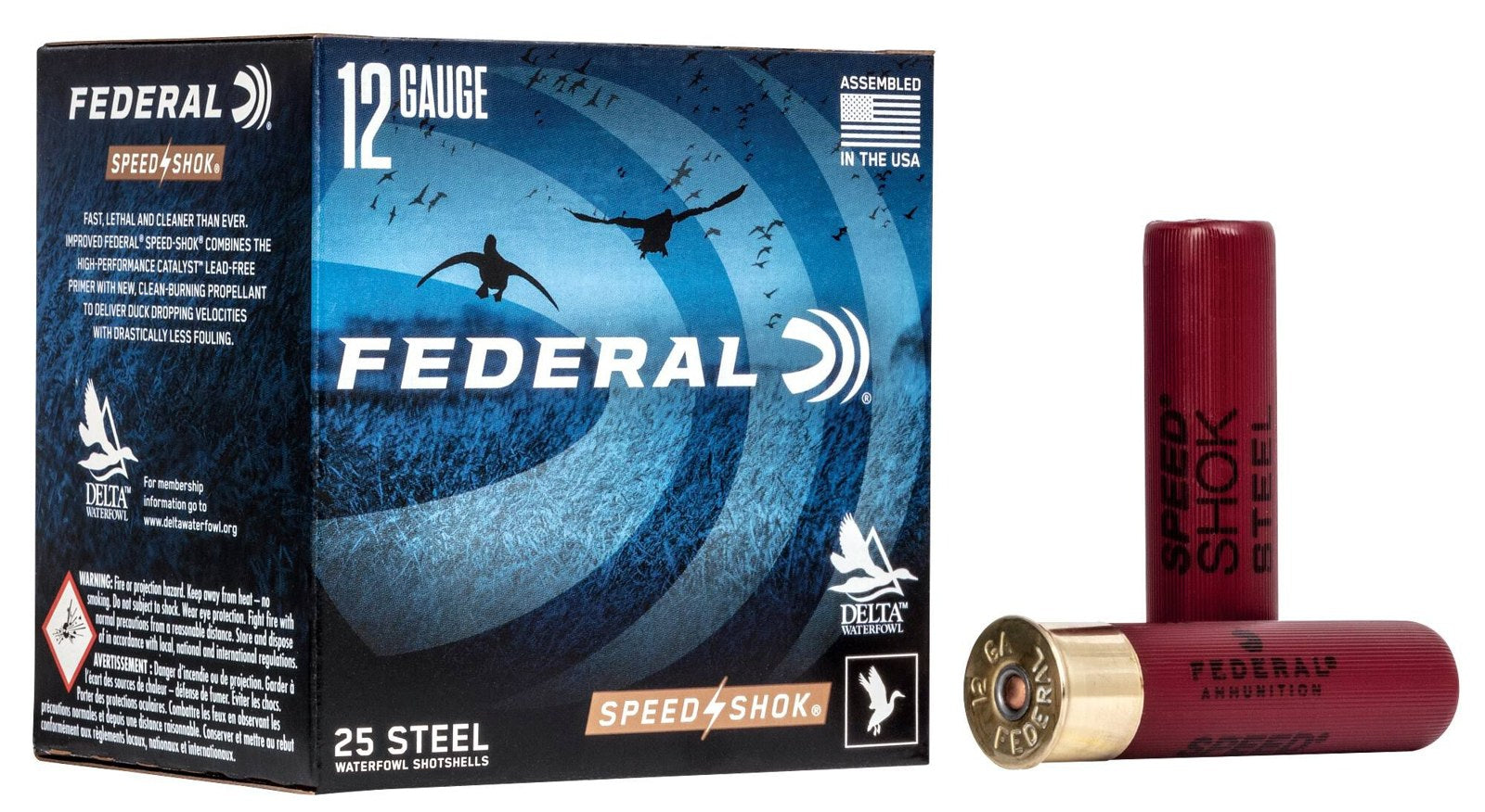 Federal - 12/89 - Speed Shok Steel - 39 g - No 4 - 25/Box