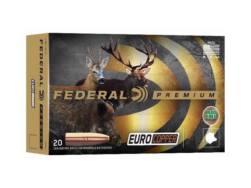 Federal - Euro Copper 30-06 SPRG 165gr - 20/Box