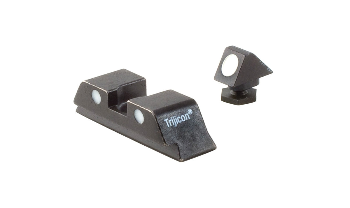 Trijicon Bright & Tough GL05 stålsikte med tre vita punkter för Glock