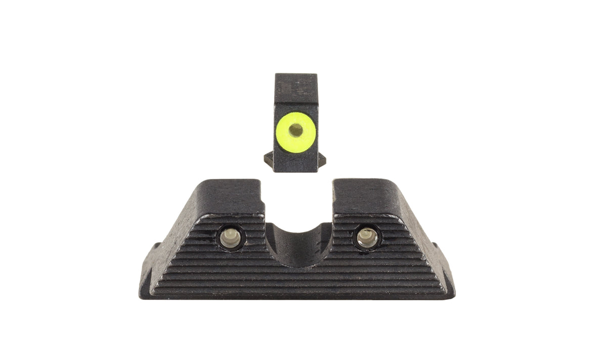 Trijicon HD nattsikteset med gul frontkontur och grön tritiumbelysning för Glock – bild 2