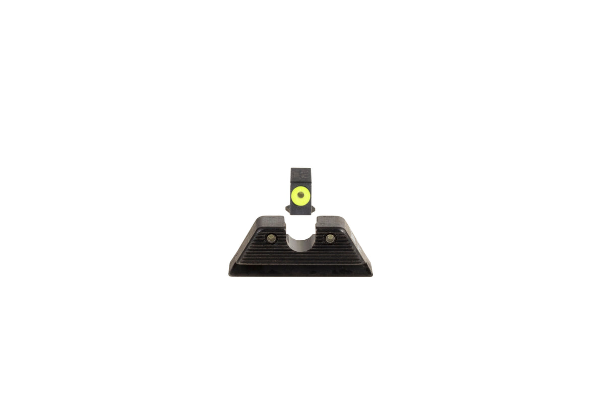 Trijicon HD nattsikteset för Glock med gul frontkontur och gröna tritiumlampor – bild 2