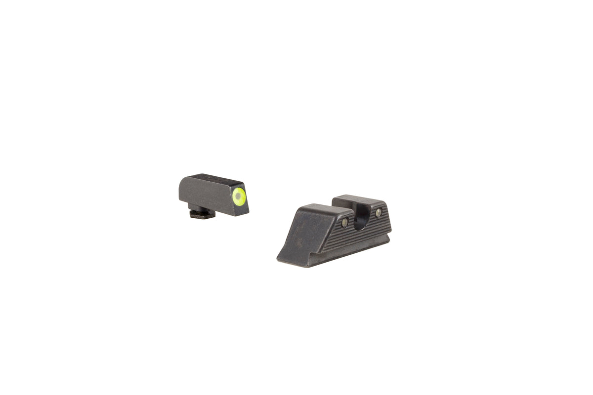 Trijicon HD nattsikteset för Glock med gul frontkontur och gröna tritiumlampor – bild 3