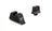 Trijicon upphöjt riktmedel för Glock med grön tritiumfront och gul tritiumbaksikte