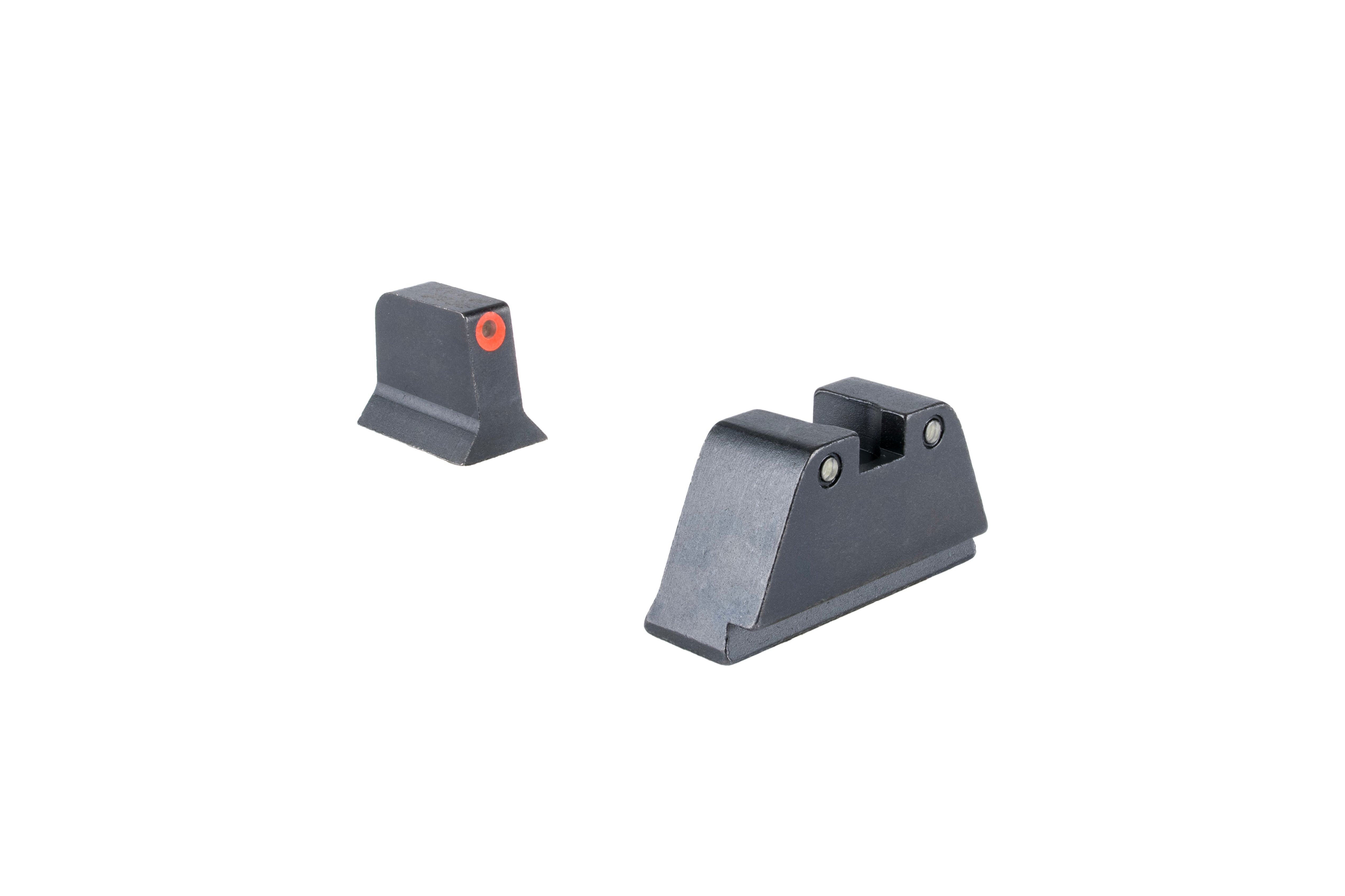 Trijicon Suppressor/Optic Height nattsikten för Glock med orange front, svart baksikte och gröna tritiumlampor – bild 3