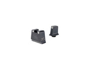 Trijicon upphöjda järnsikten för Glock Slim Frame med vit kontur och grönt tritium