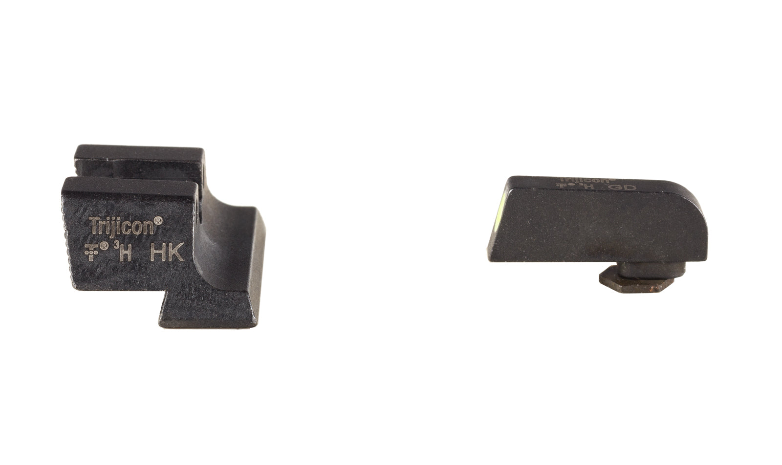 Trijicon HD XR nattsikteset med gul frontkontur och grön tritiumbelysning för Glock – bild 2
