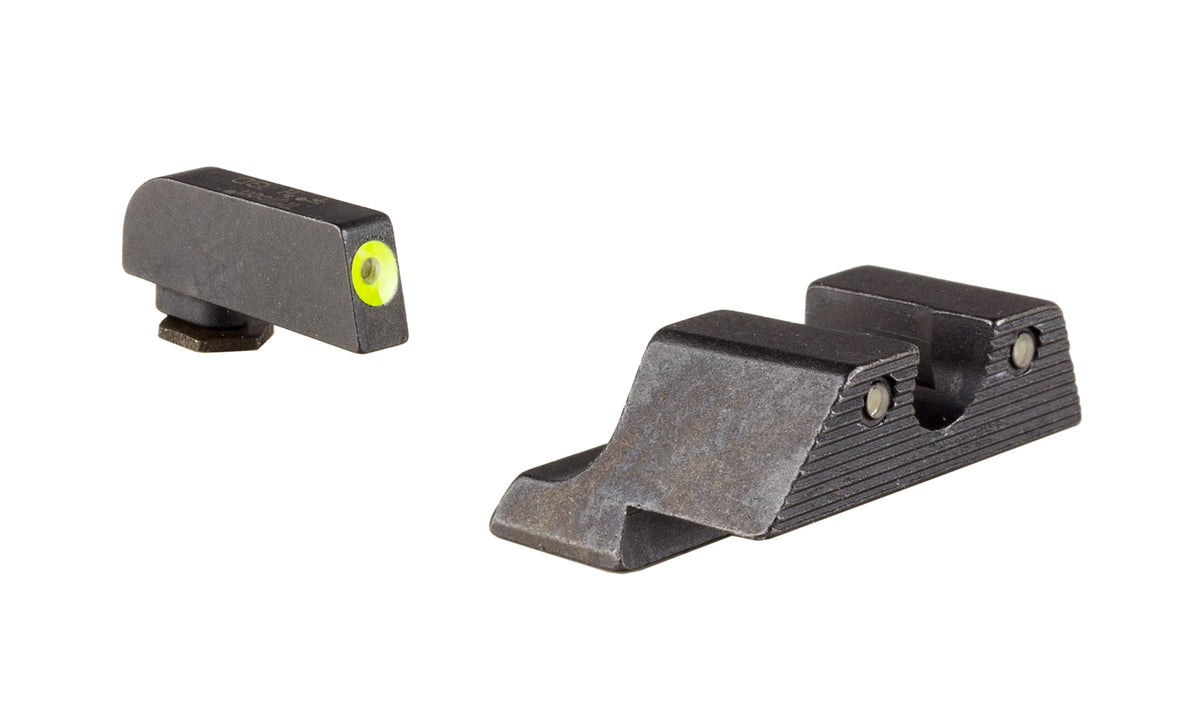 Trijicon HD XR nattsikteset med gul frontkontur och grön tritiumbelysning för Glock – bild 3