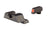 Trijicon HD XR nattsikteset med orange frontkontur och gröna tritiumlampor