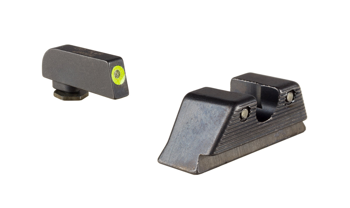 Trijicon HD XR nattsikten för Glock med gul frontkontur och grönt tritium – bild 3
