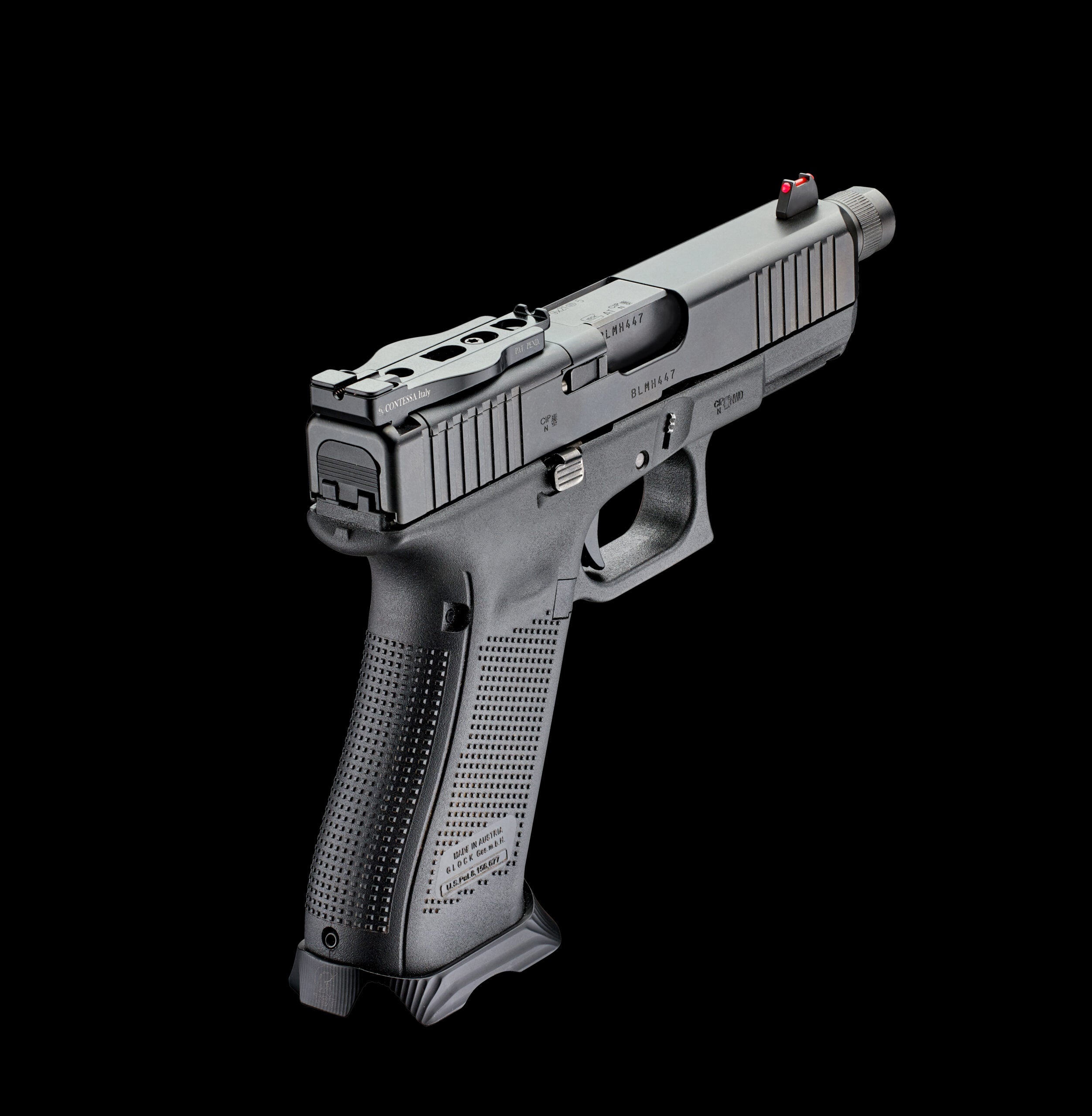 Contessa QD-rödpunktsfäste för Glock 17 Gen. 4/5