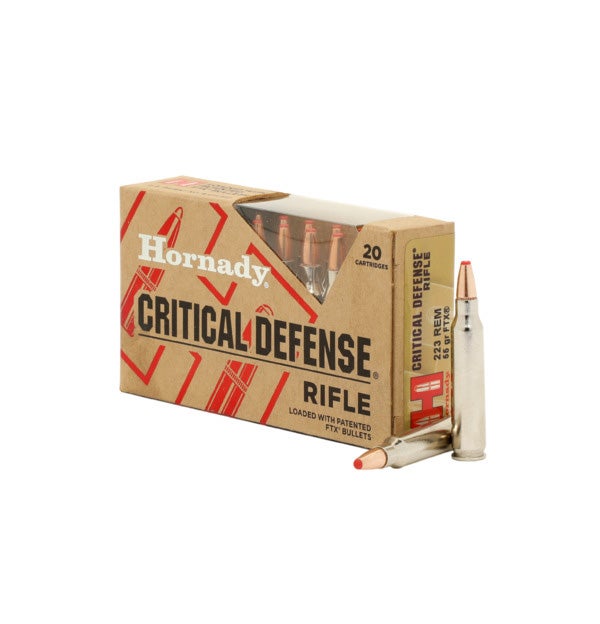 Hornady - Critical Defense Rifle 223 REM 55 gr FTX - 20/Box