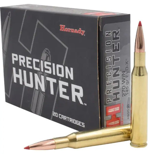 Hornady - Precision Hunter - 270 Win - 145gr - ELD-X - 20/Box