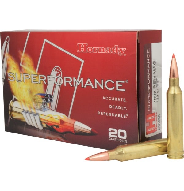 Hornady - Superformance 7mm REM Mag 139 gr SST SPF - 20/Box
